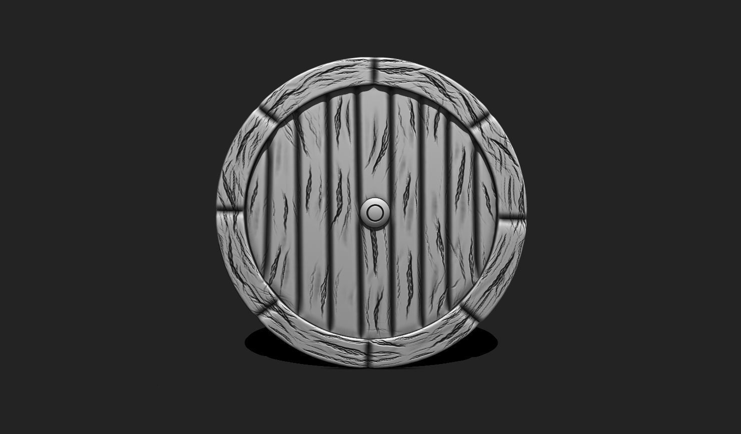 Hobbits Door STL 3D Print - Middle Earth - Fantasy 3D print model_10