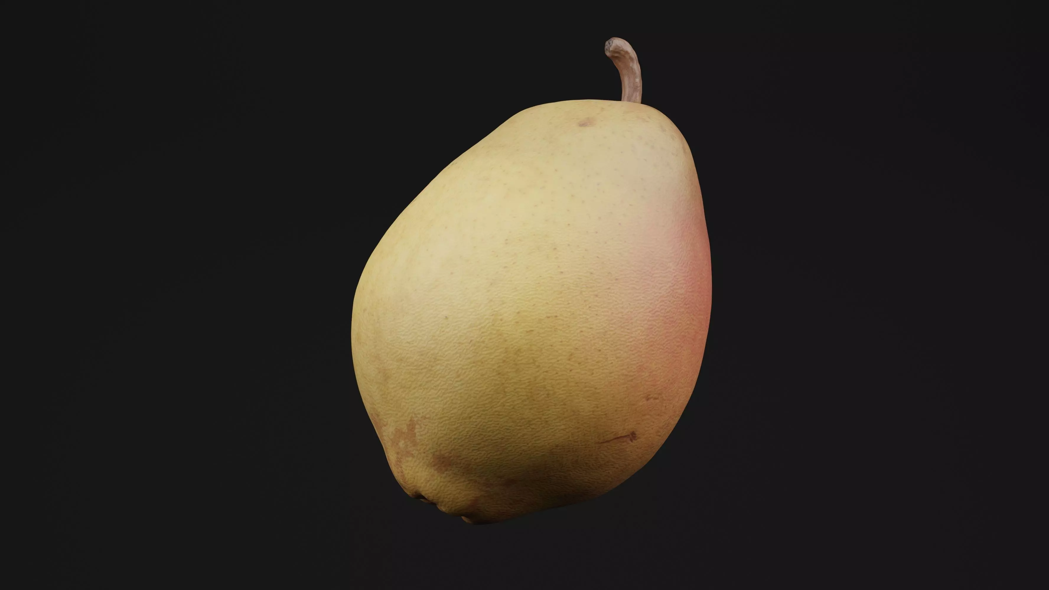 Pear Fruit 3D model_0