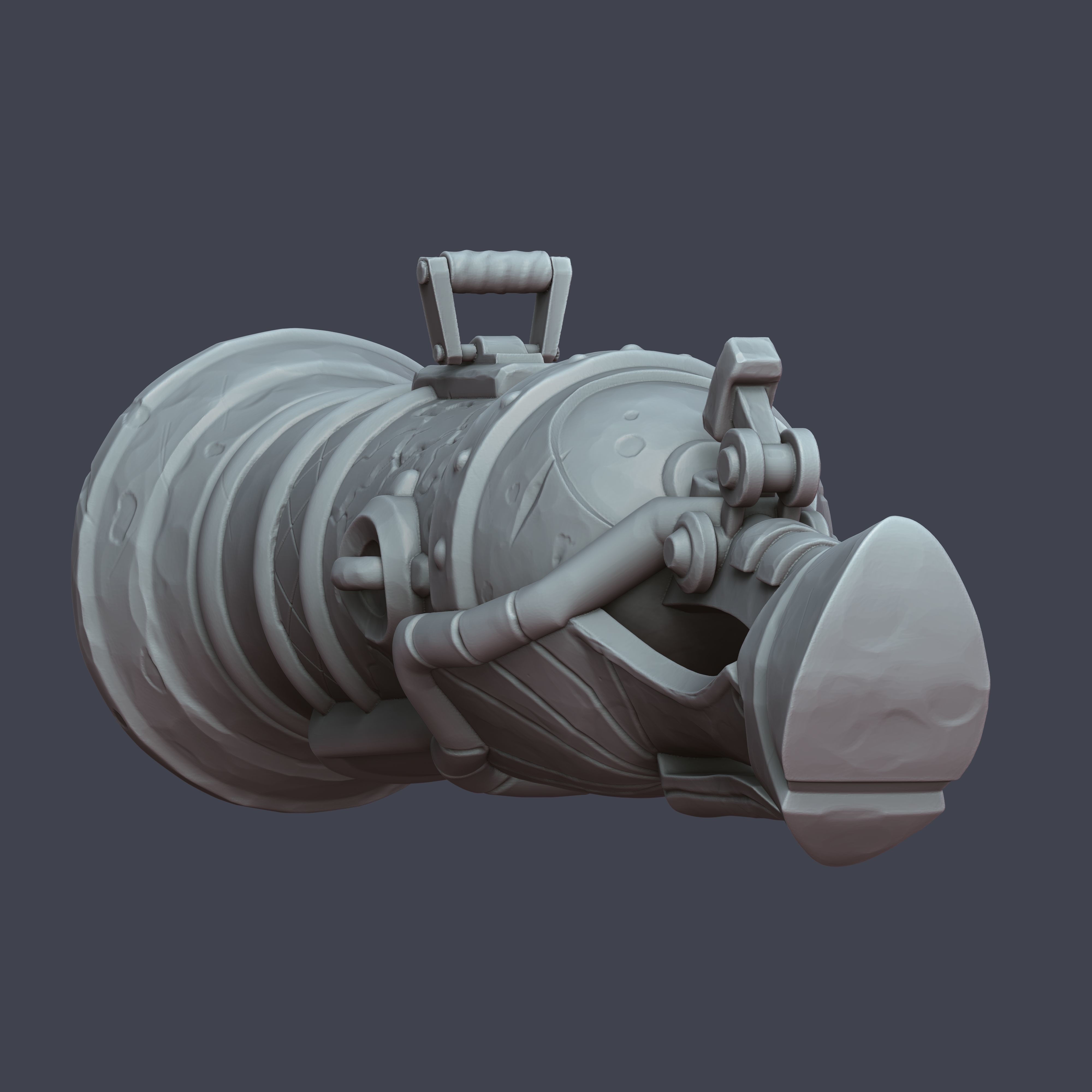 Tristana Weapon for print 3D print model_6