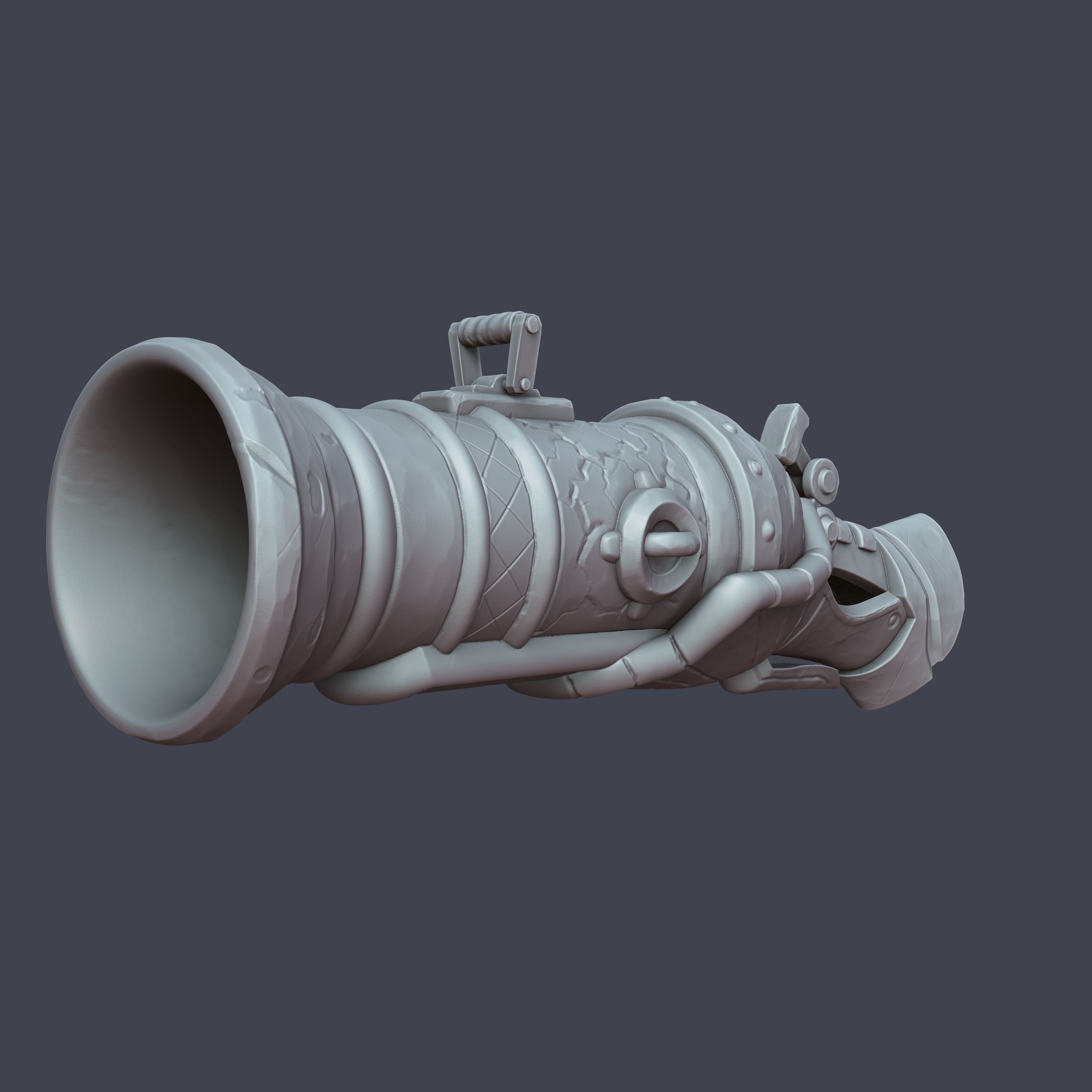 Tristana Weapon for print 3D print model_1