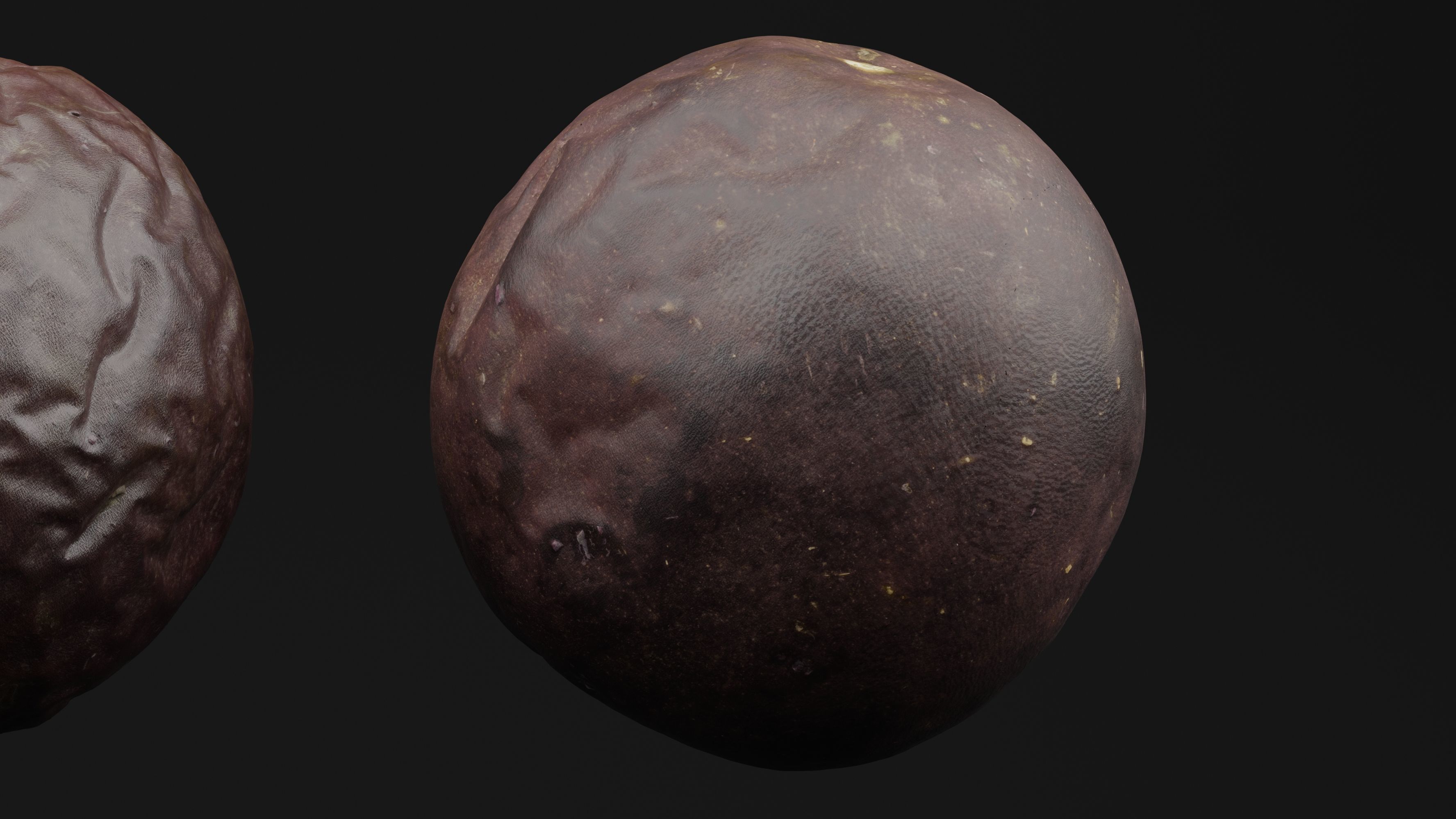Passion Fruit 3D model_2