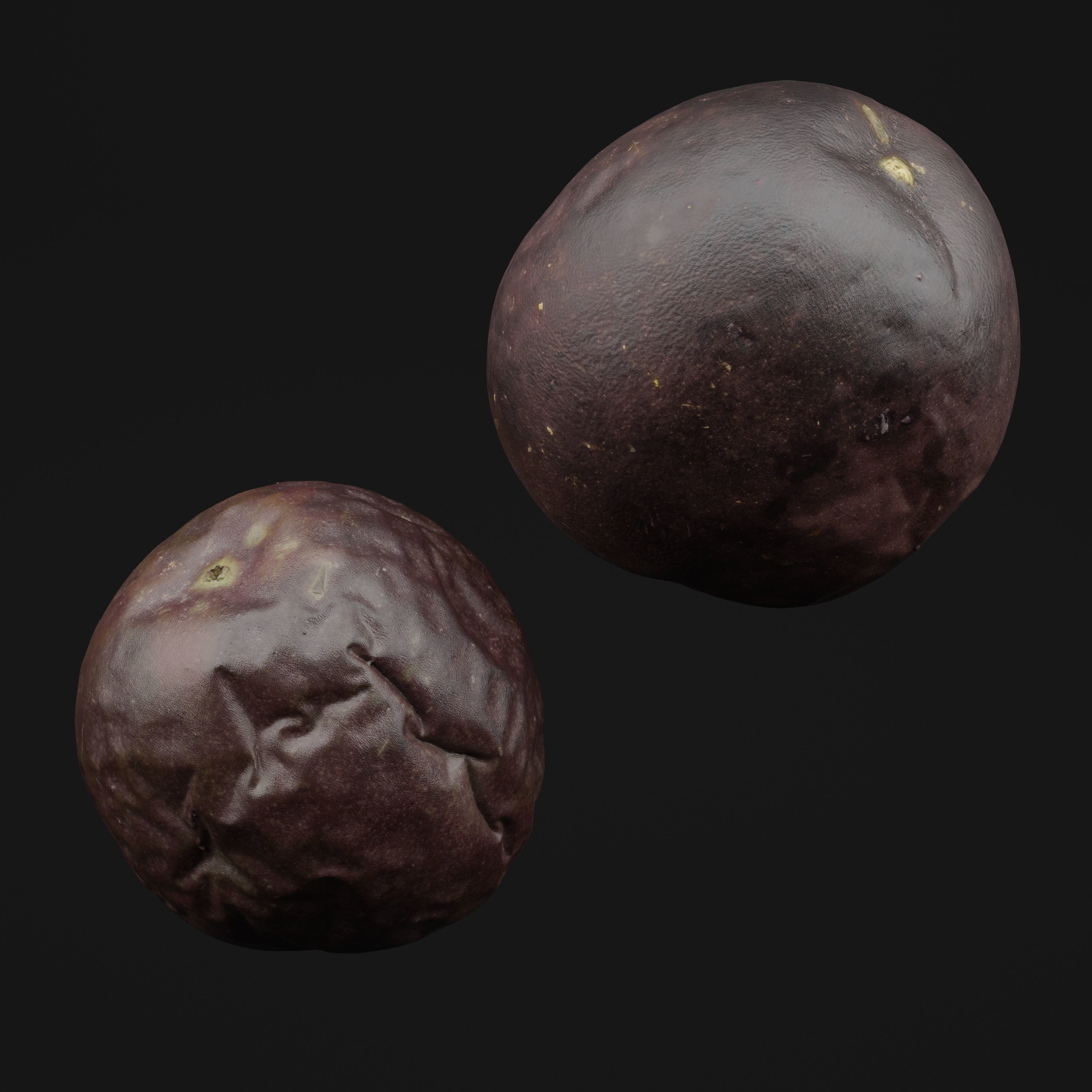 Passion Fruit 3D model_5