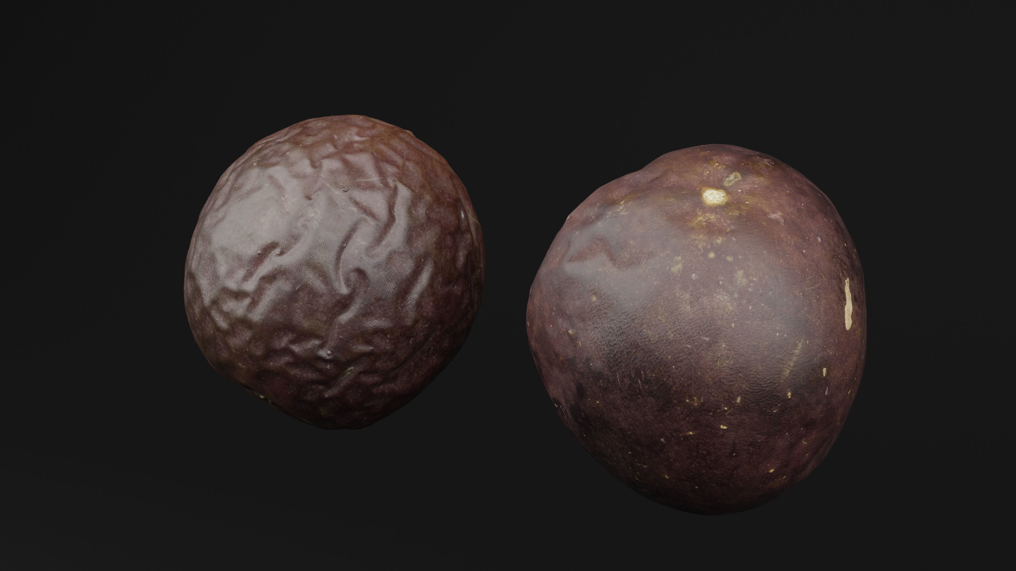 Passion Fruit 3D model_3