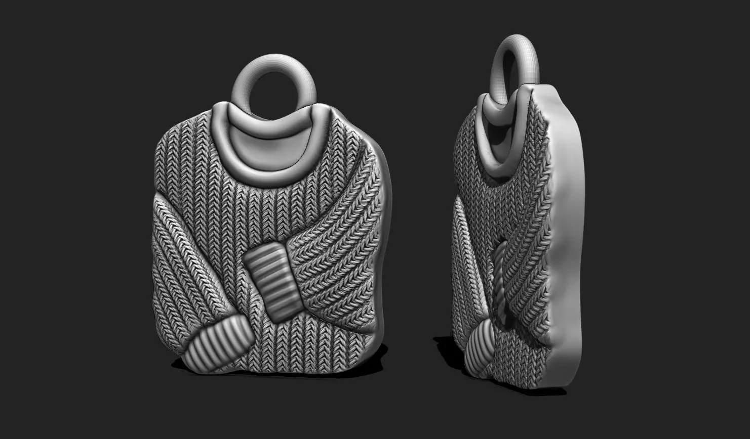 Christmas Sweater for 3D Print - Navidad - Christmas Decor 3D print model_0