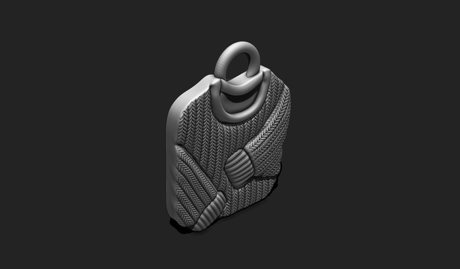 Christmas Sweater for 3D Print - Navidad - Christmas Decor 3D print model_8
