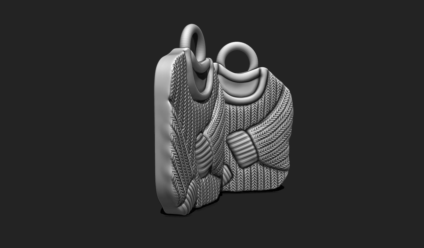 Christmas Sweater for 3D Print - Navidad - Christmas Decor 3D print model_10