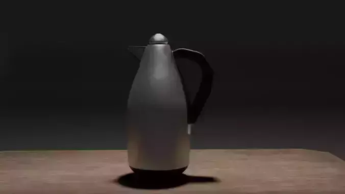 Vaccume Jug 3d Model  Low-poly 3D model