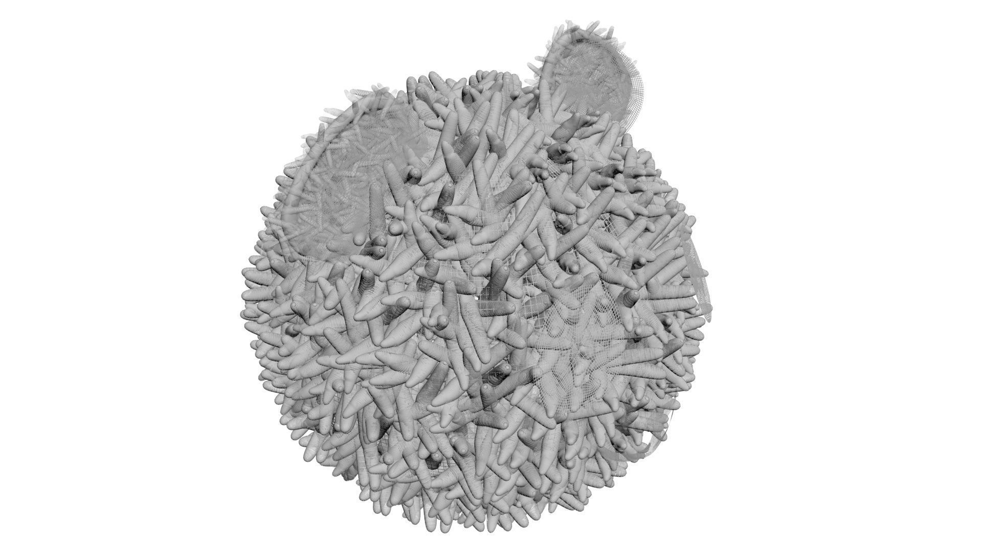 Panda Onigiri 3D model_25