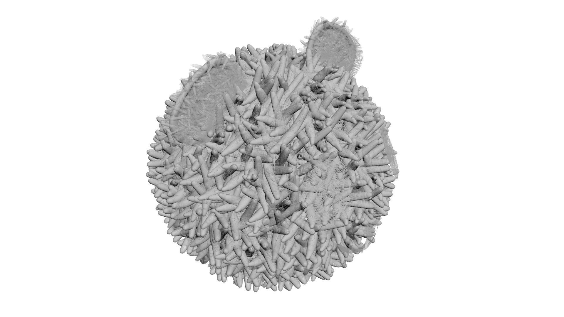 Panda Onigiri 3D model_20