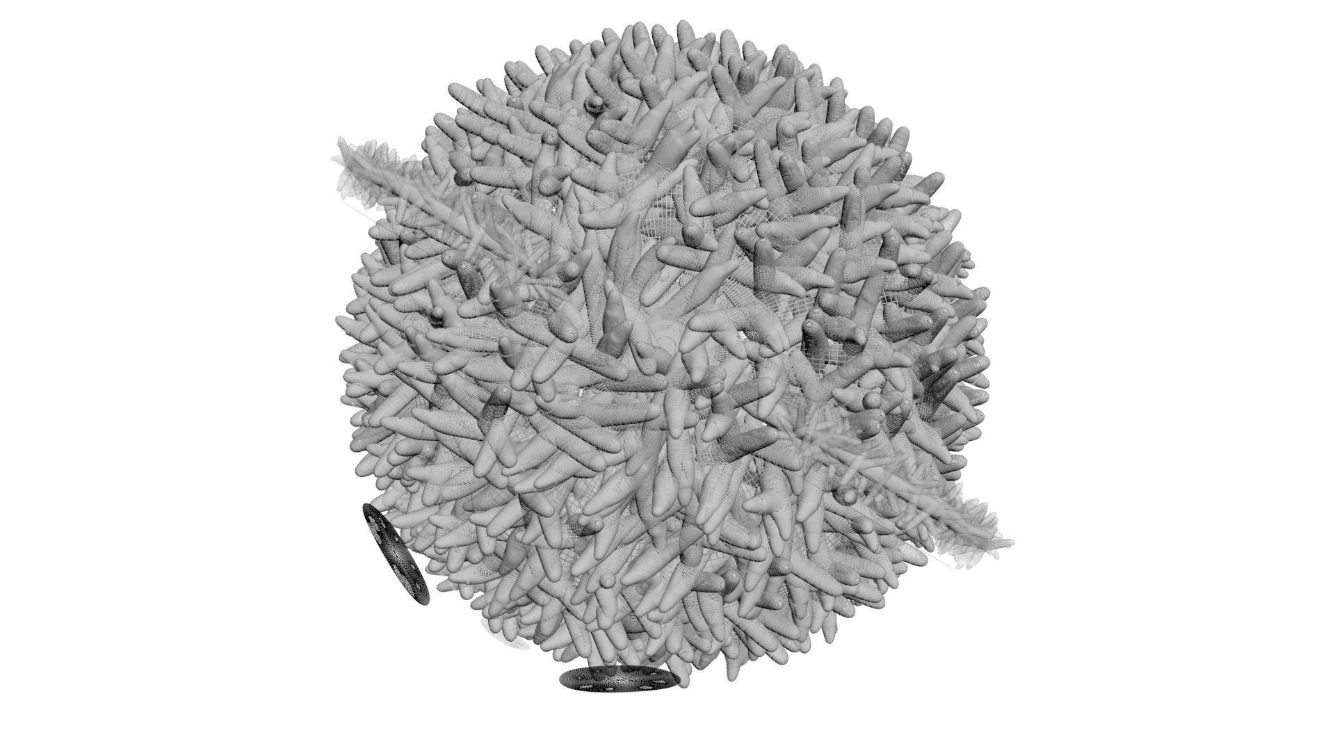 Panda Onigiri 3D model_21