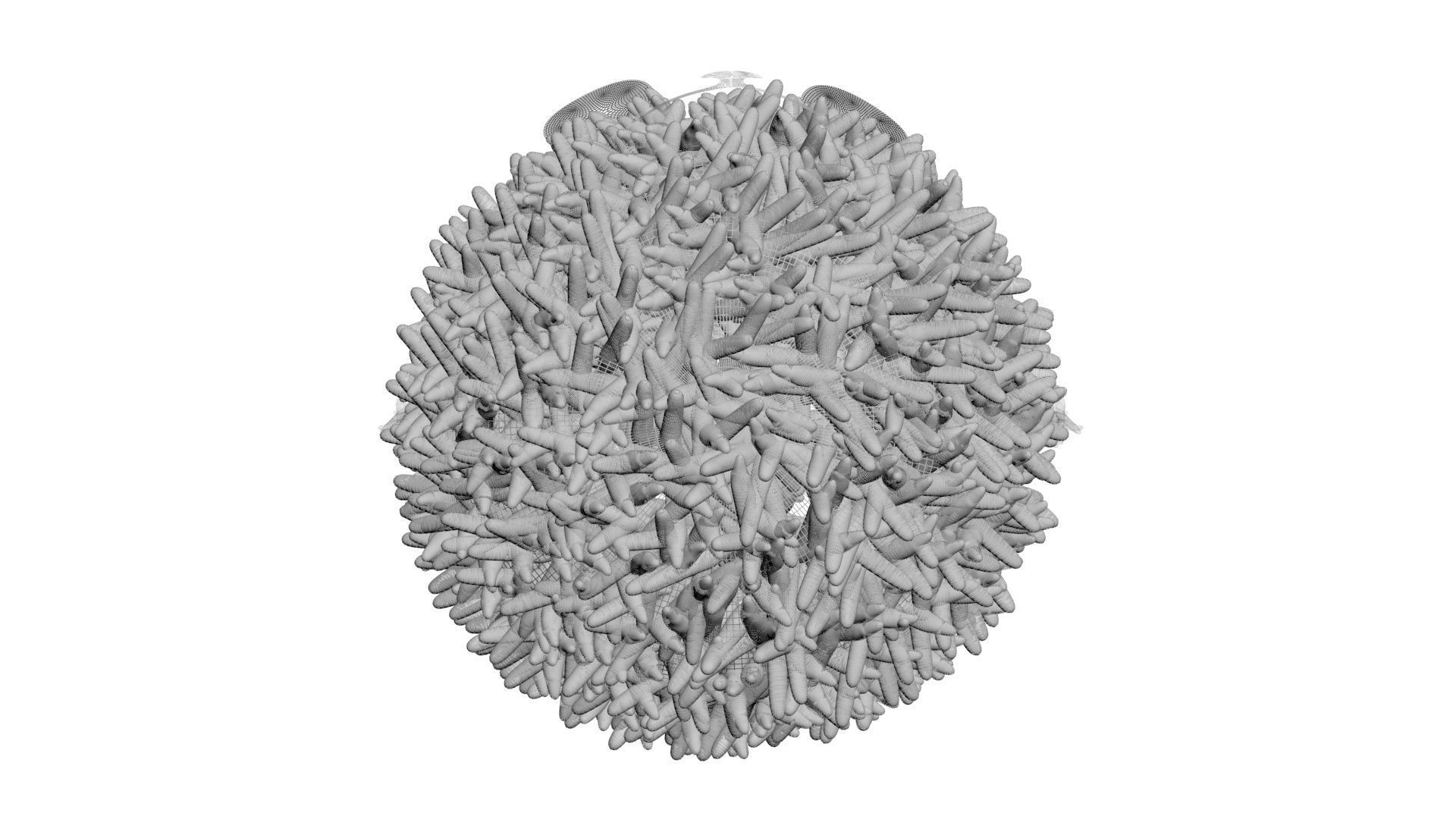 Panda Onigiri 3D model_29