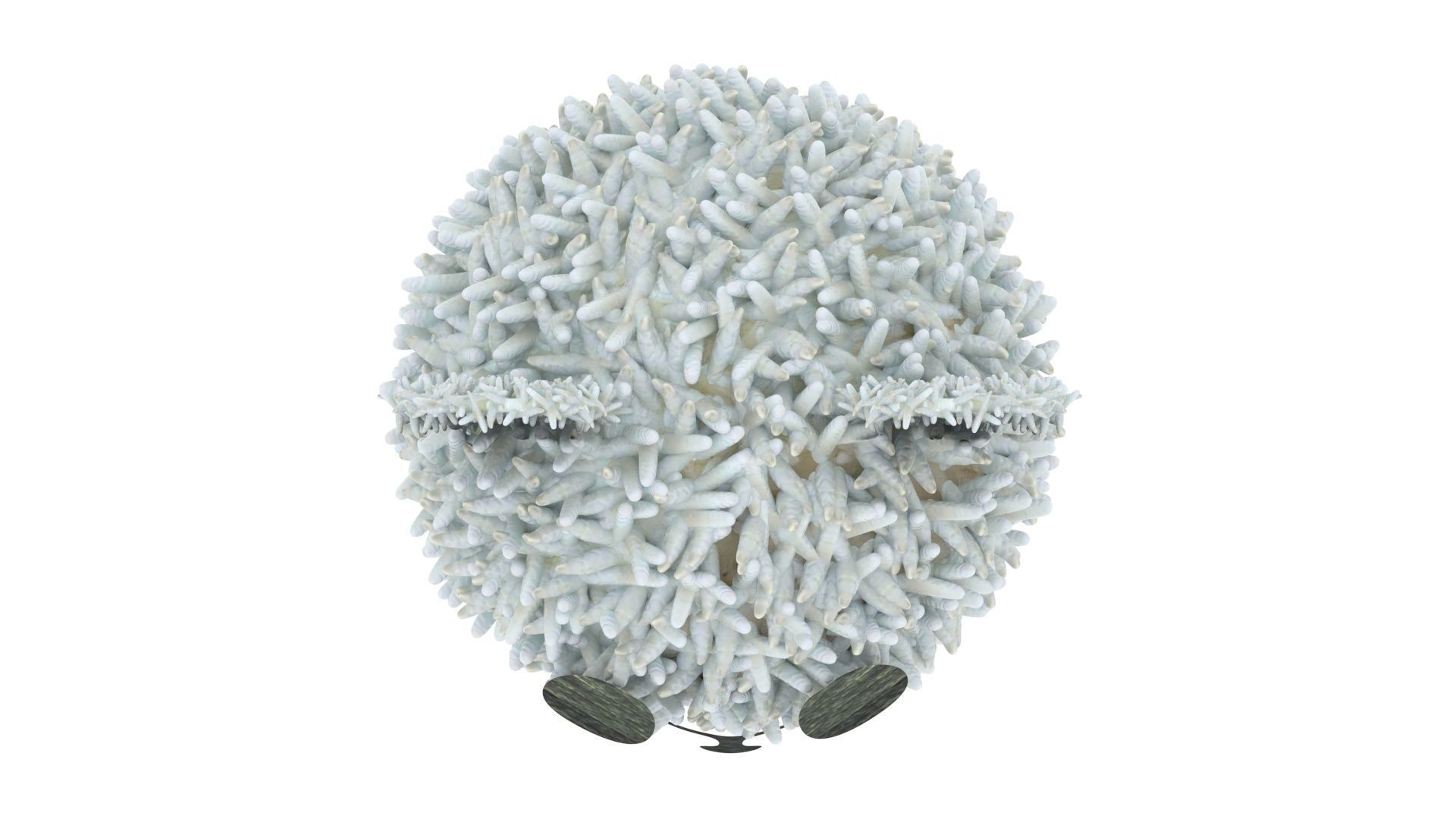 Panda Onigiri 3D model_14