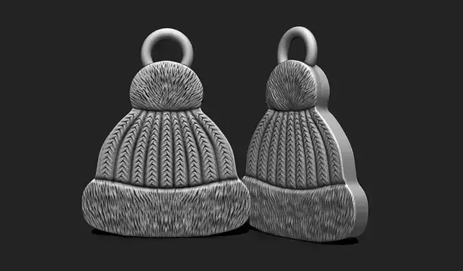 Christmas Beanie-Bonnet - Navidad - Christmas Decor 3D print model