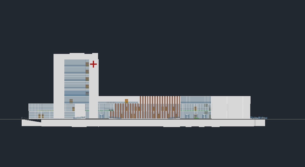 hospital 3D model_1