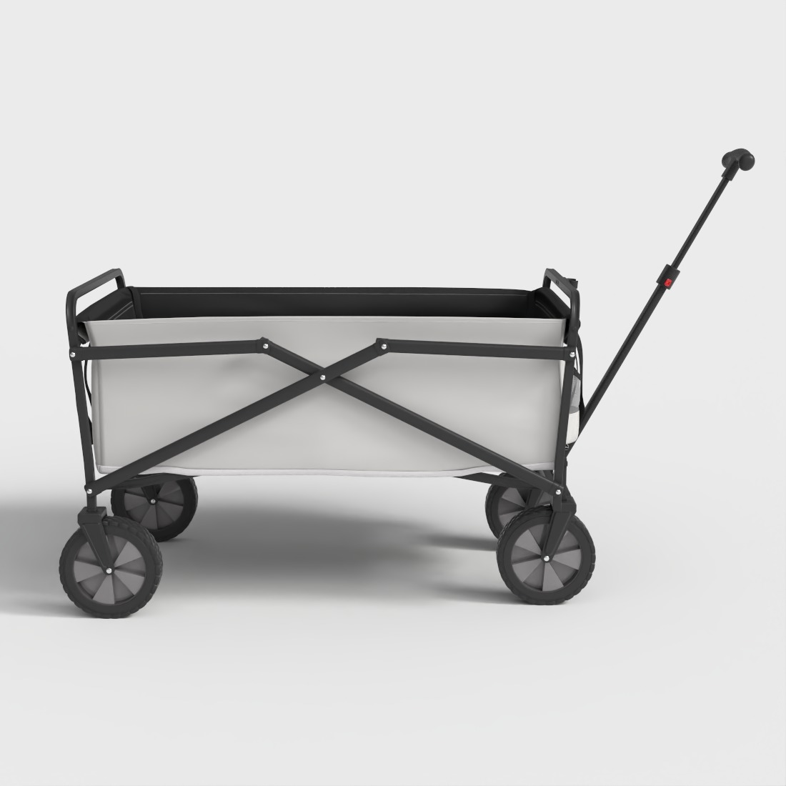HEAVY DUTY FOLDABLE CART Low-poly 3D model_2