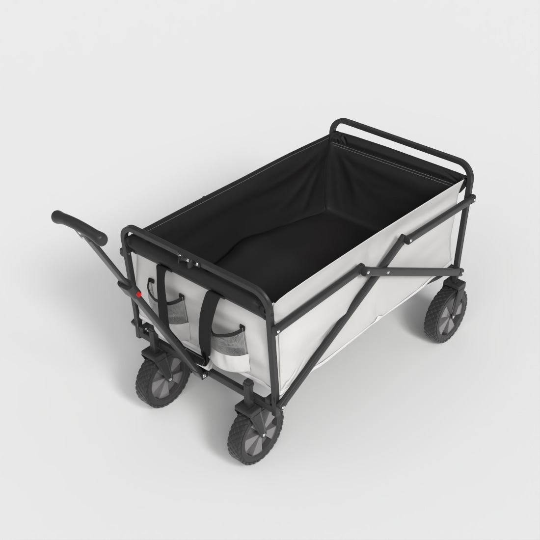 HEAVY DUTY FOLDABLE CART Low-poly 3D model_4