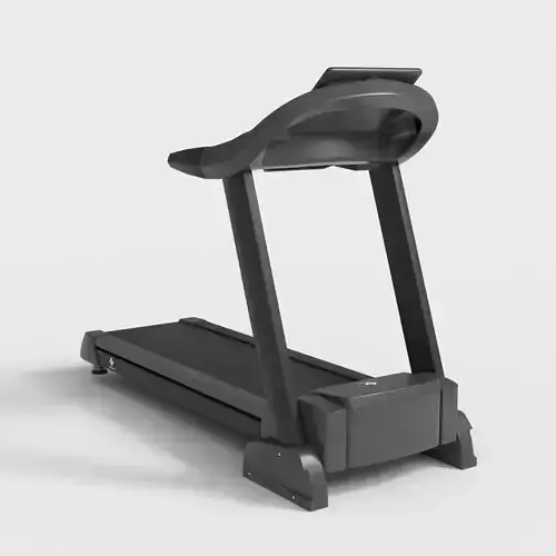 FOLDING TREADMILL Low-poly 3D model