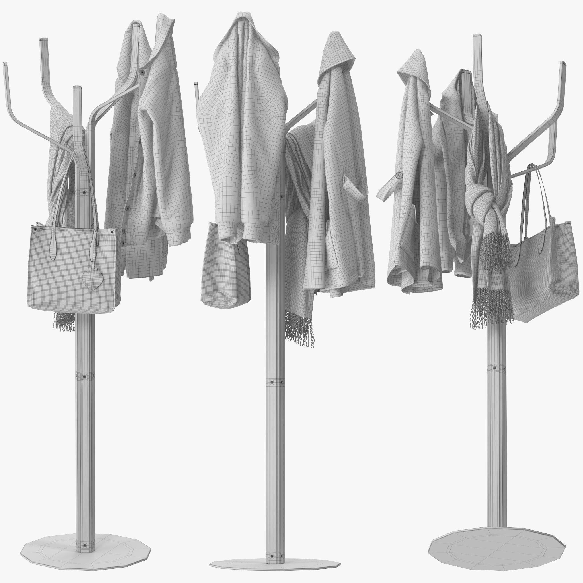 Albero Lapalma coat rack 3D model_16