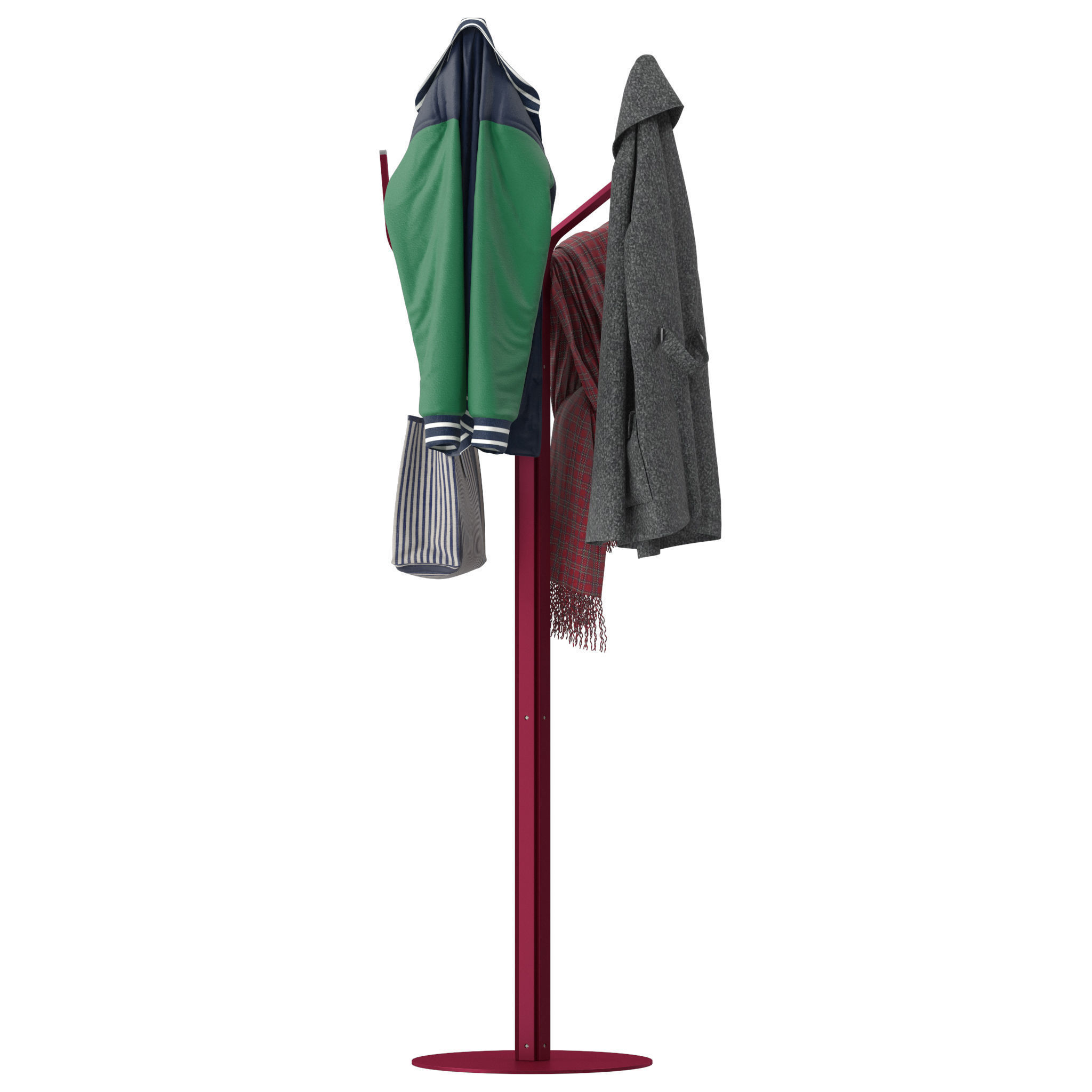 Albero Lapalma coat rack 3D model_4