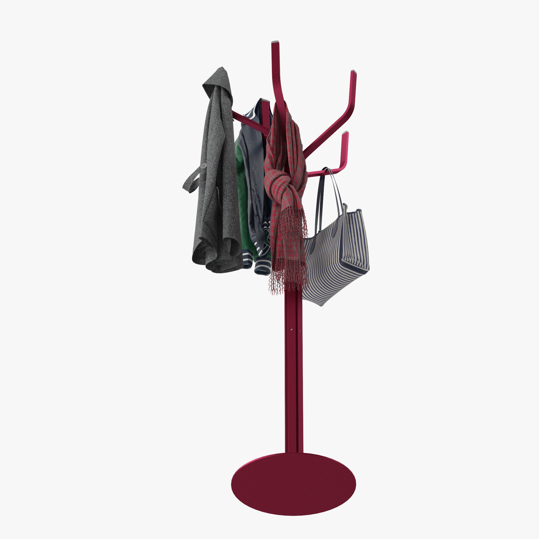 Albero Lapalma coat rack 3D model_14