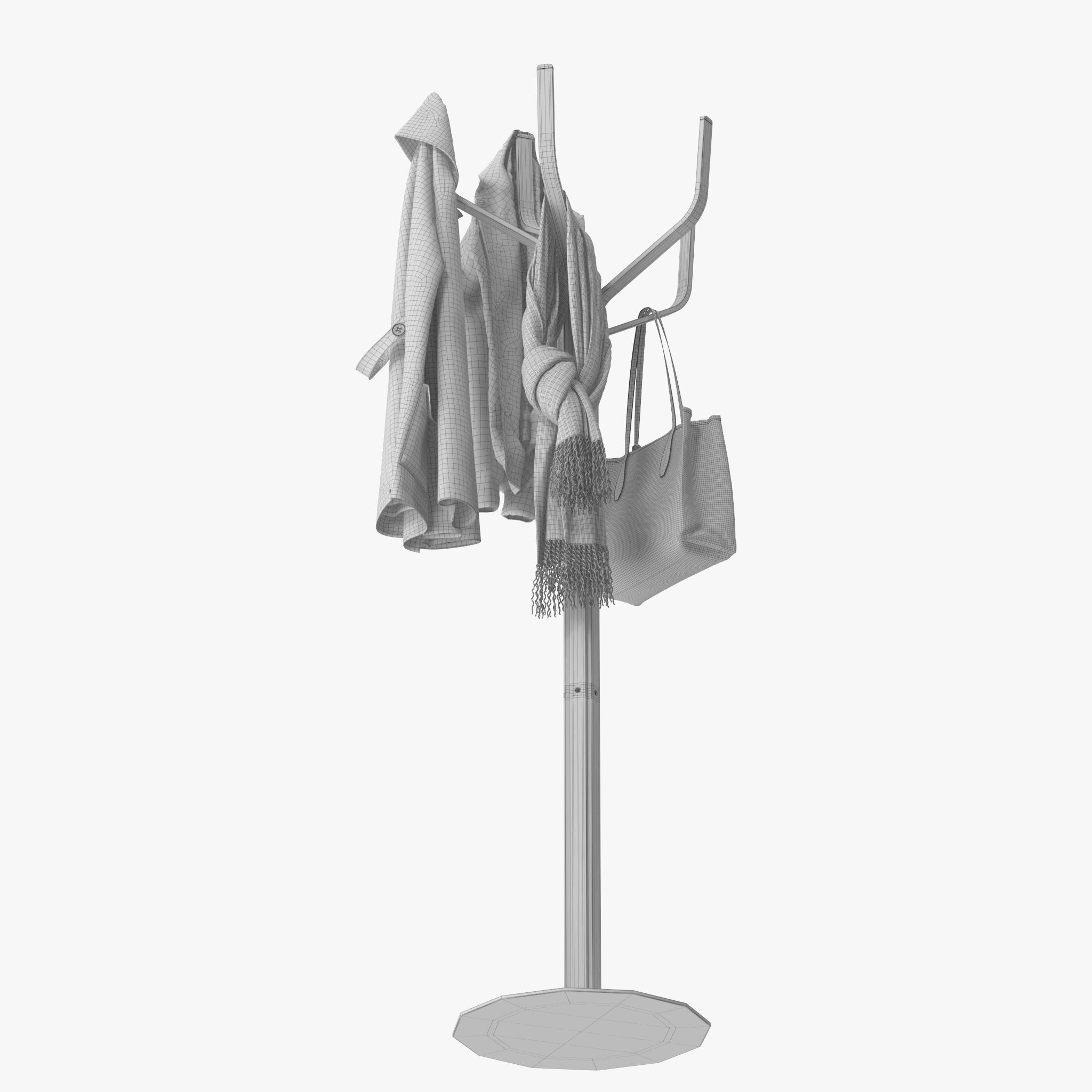 Albero Lapalma coat rack 3D model_19