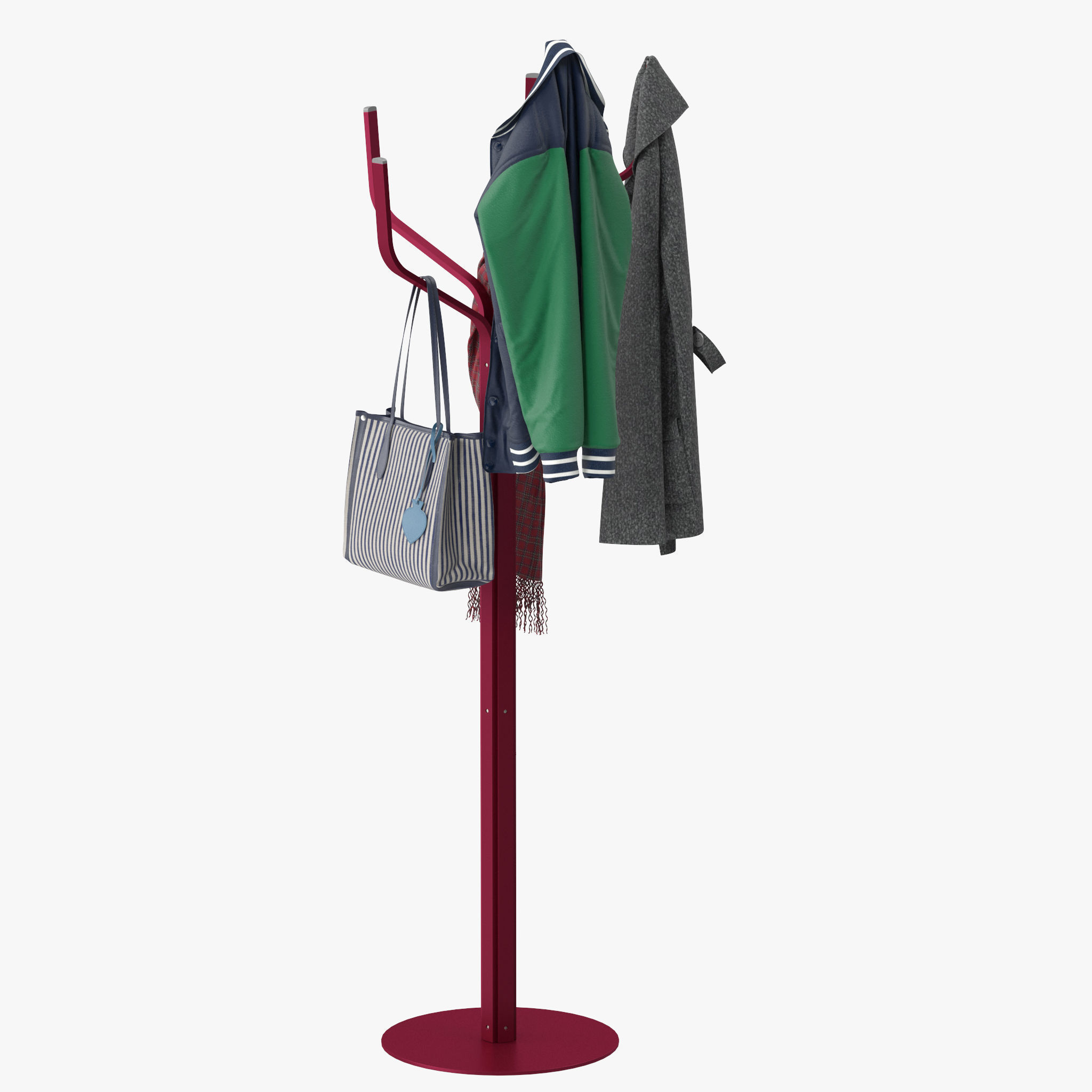 Albero Lapalma coat rack 3D model_7