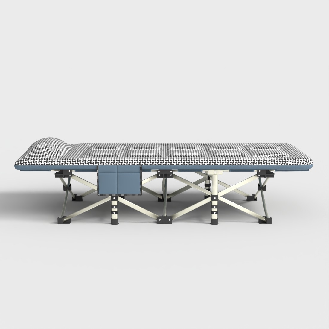 CAMPING COT Low-poly 3D model_2