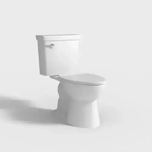 ULTRA SLIM TOILET Low-poly 3D model