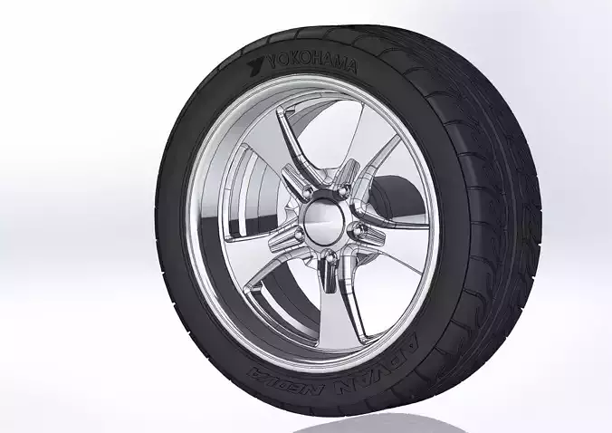 Custom wheels Budnik G5 18inch for scale model