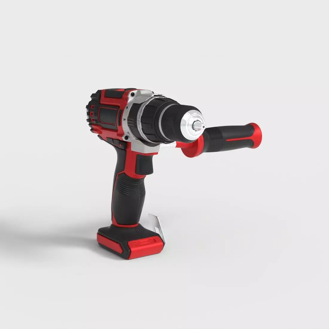 CORDLESS DRILL MACHINE Low-poly 3D model
