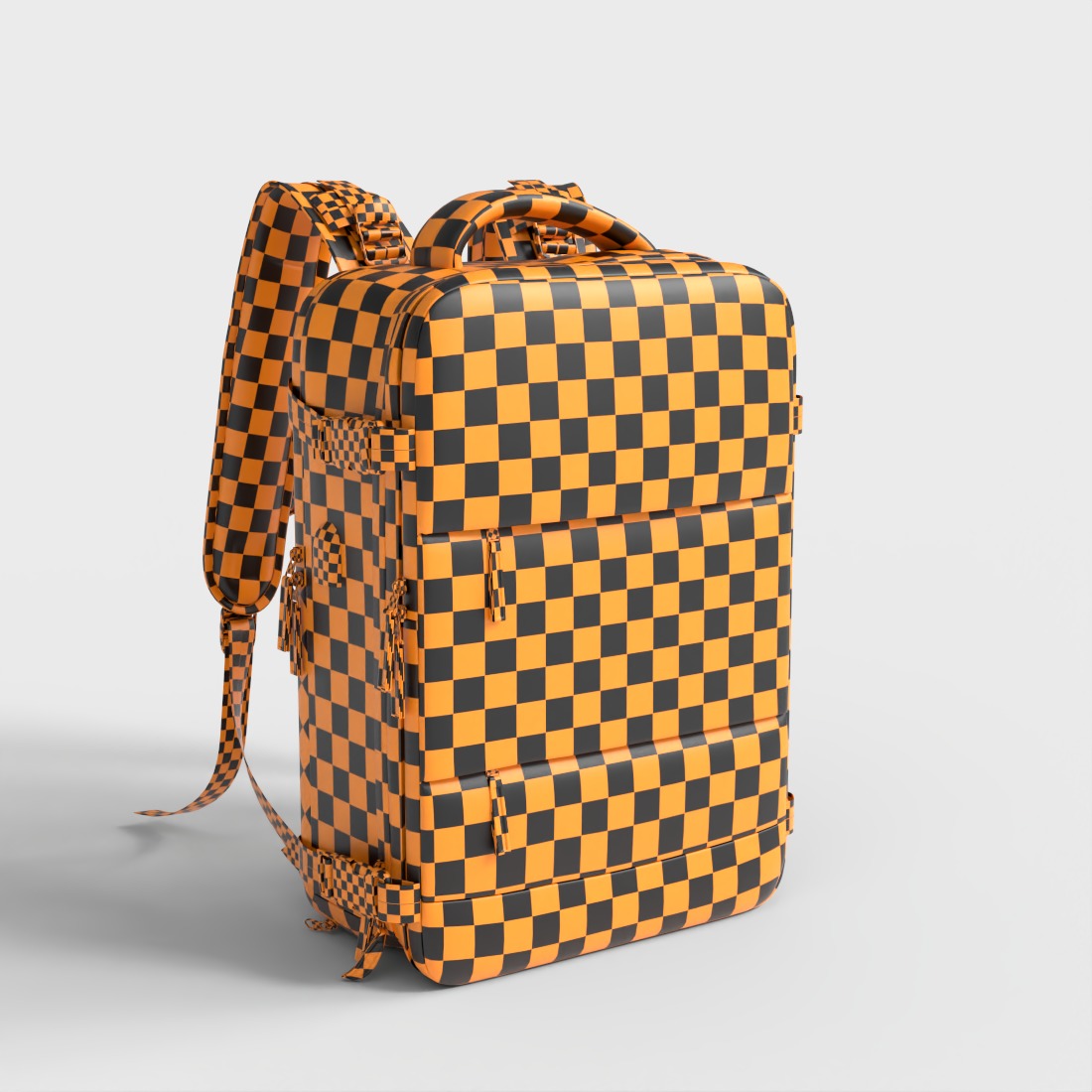 LAPTOP BACKPACK LARGE Low-poly 3D model_7