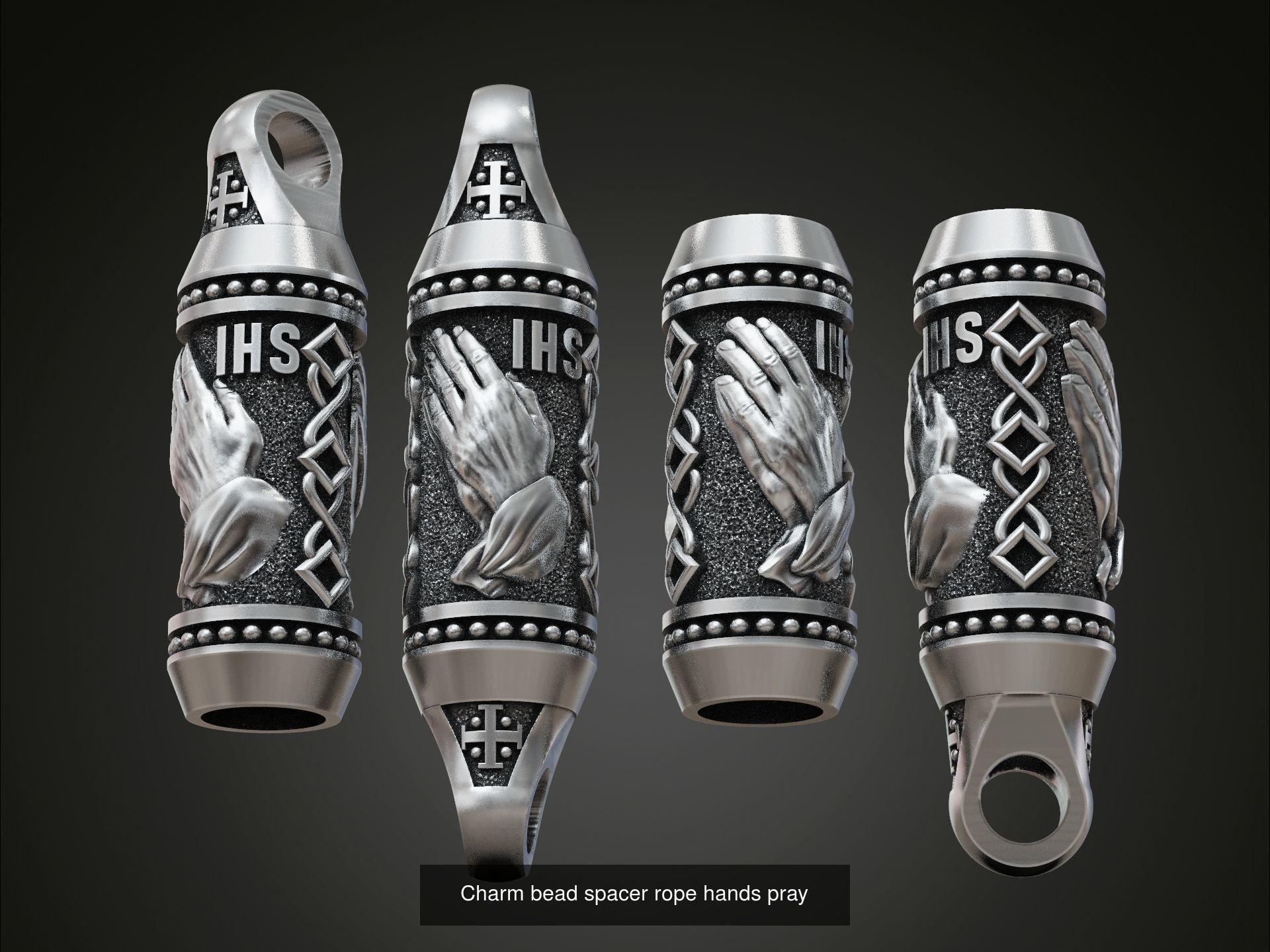 Barrel tube cord beads charms collection _3