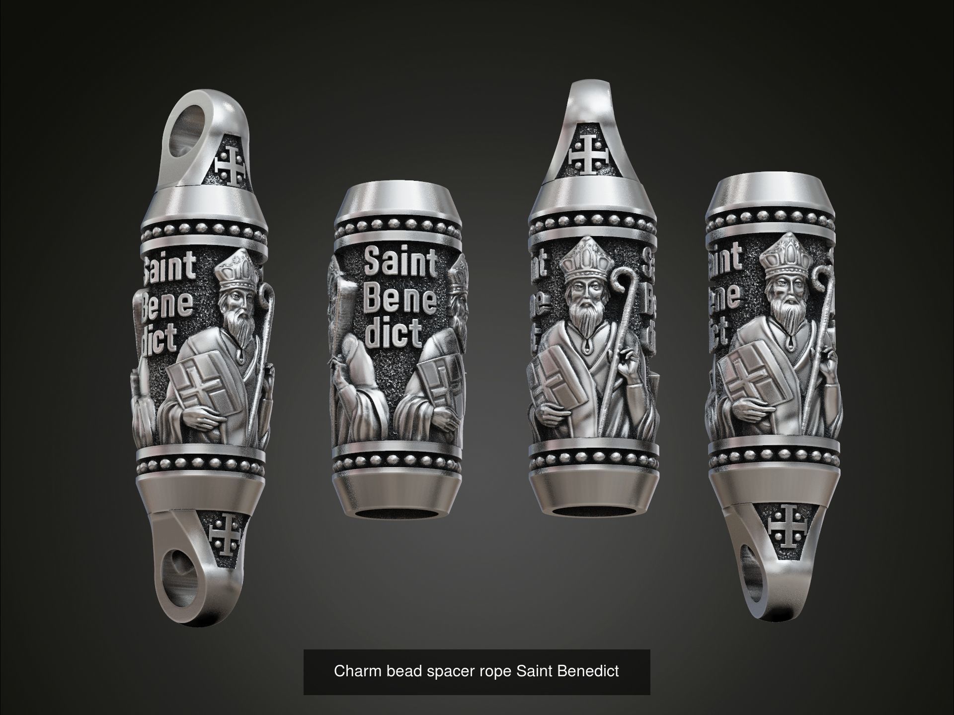 Barrel tube cord beads charms collection _2