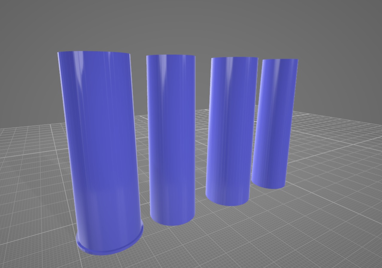 Retractable Snowman sword - Print in Place 3D print model_27