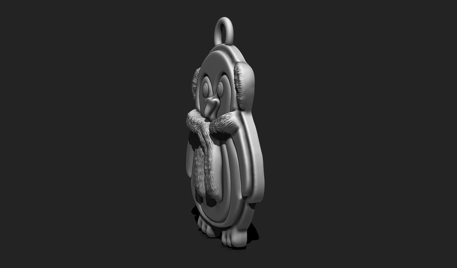 Christmas Penguin for 3D Print - Navidad - Christmas Decor 3D print model_9