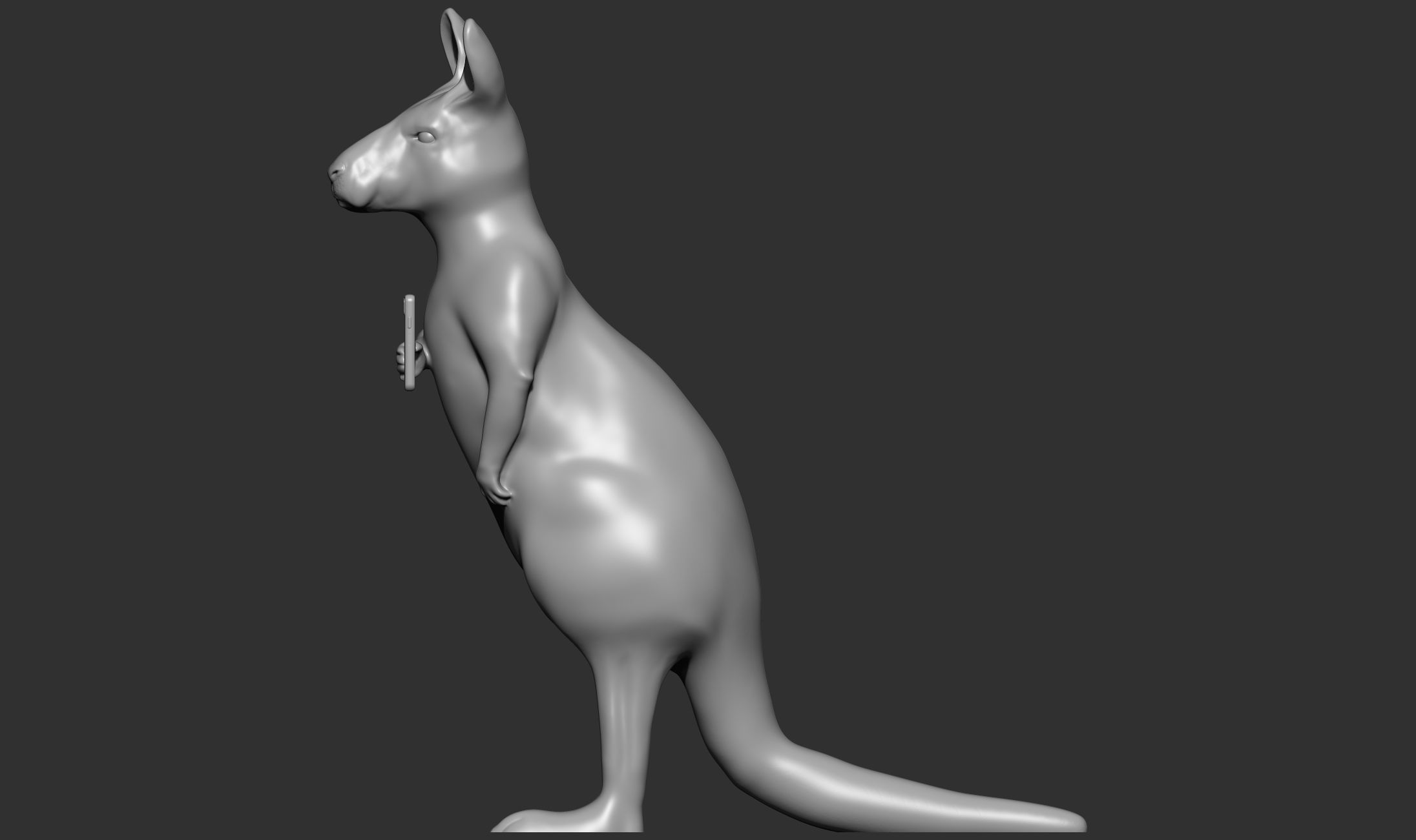 TEAM CANGURO MEME 3D print model_3