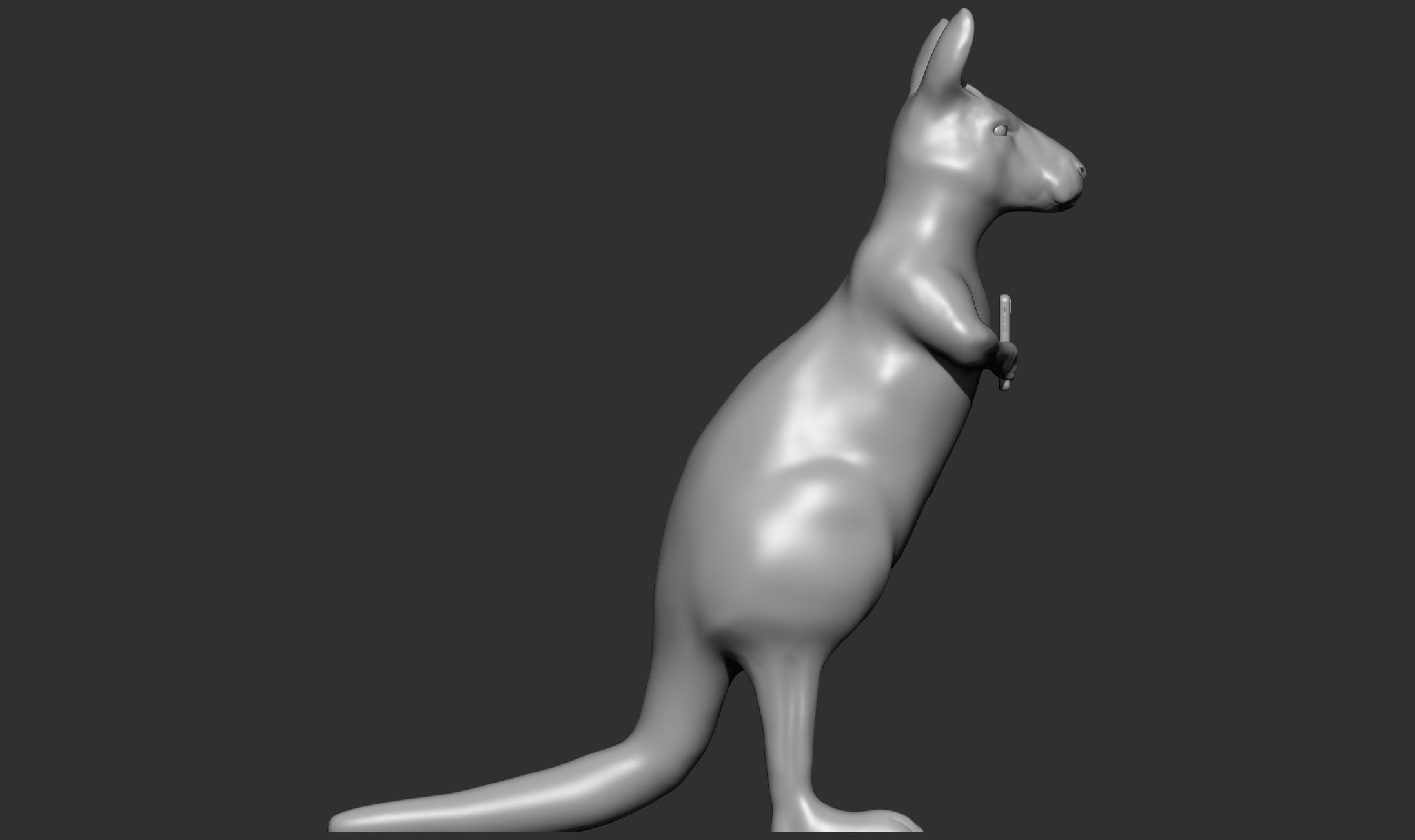 TEAM CANGURO MEME 3D print model_5