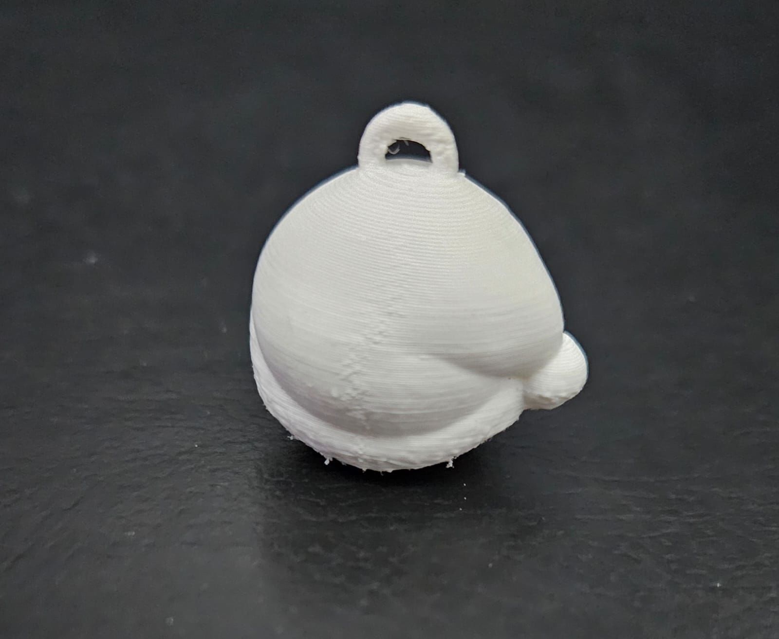 Snowman Xmas Ball 3D print model_9
