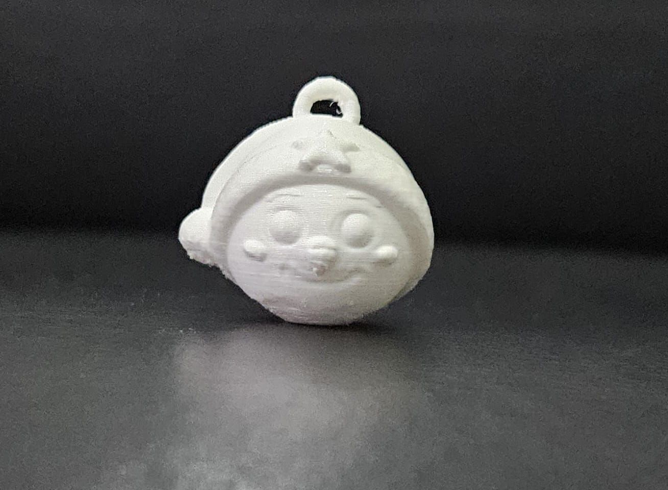 Snowman Xmas Ball 3D print model_5