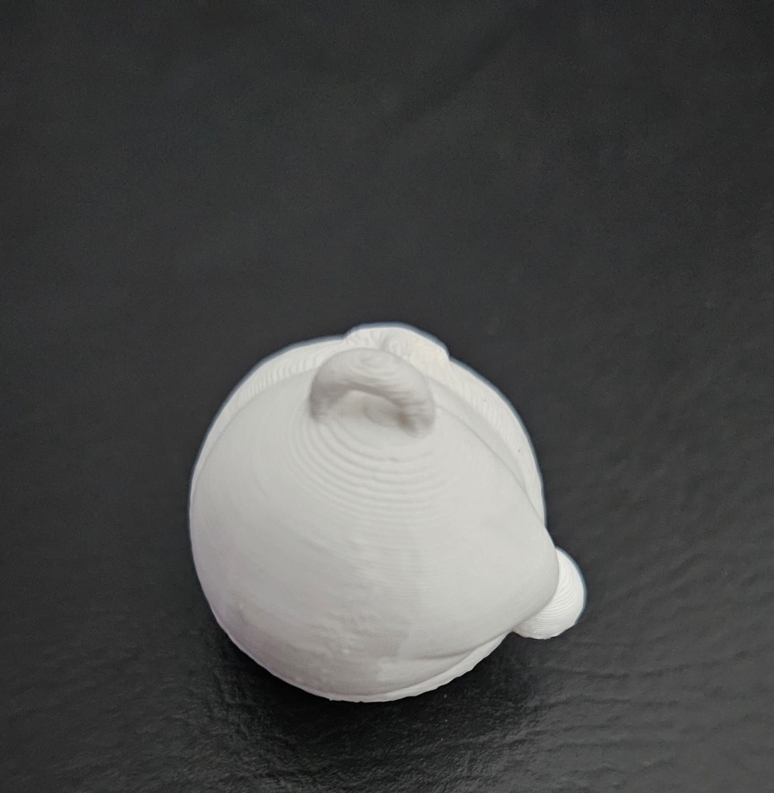 Snowman Xmas Ball 3D print model_8