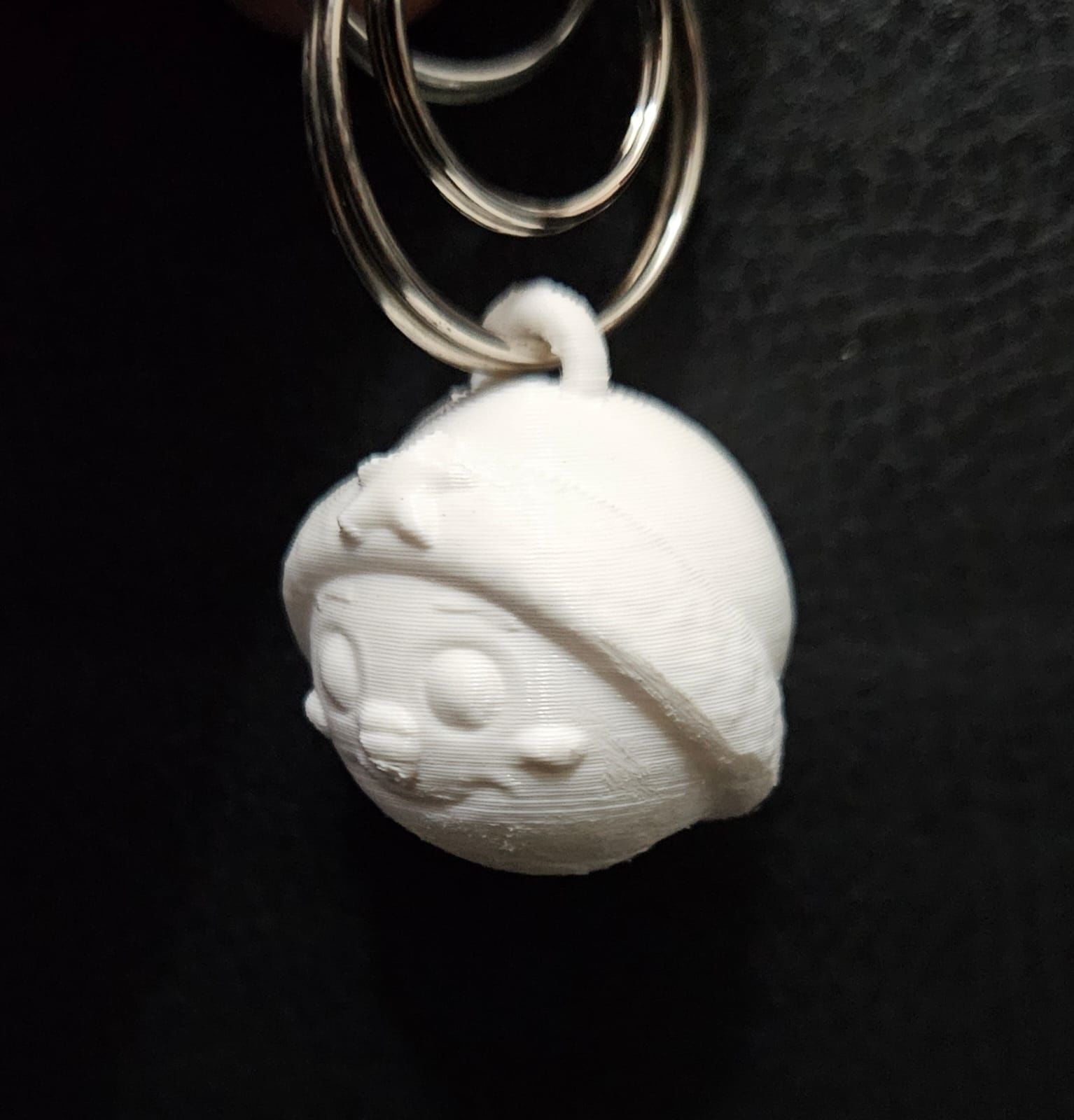 Snowman Xmas Ball 3D print model_16