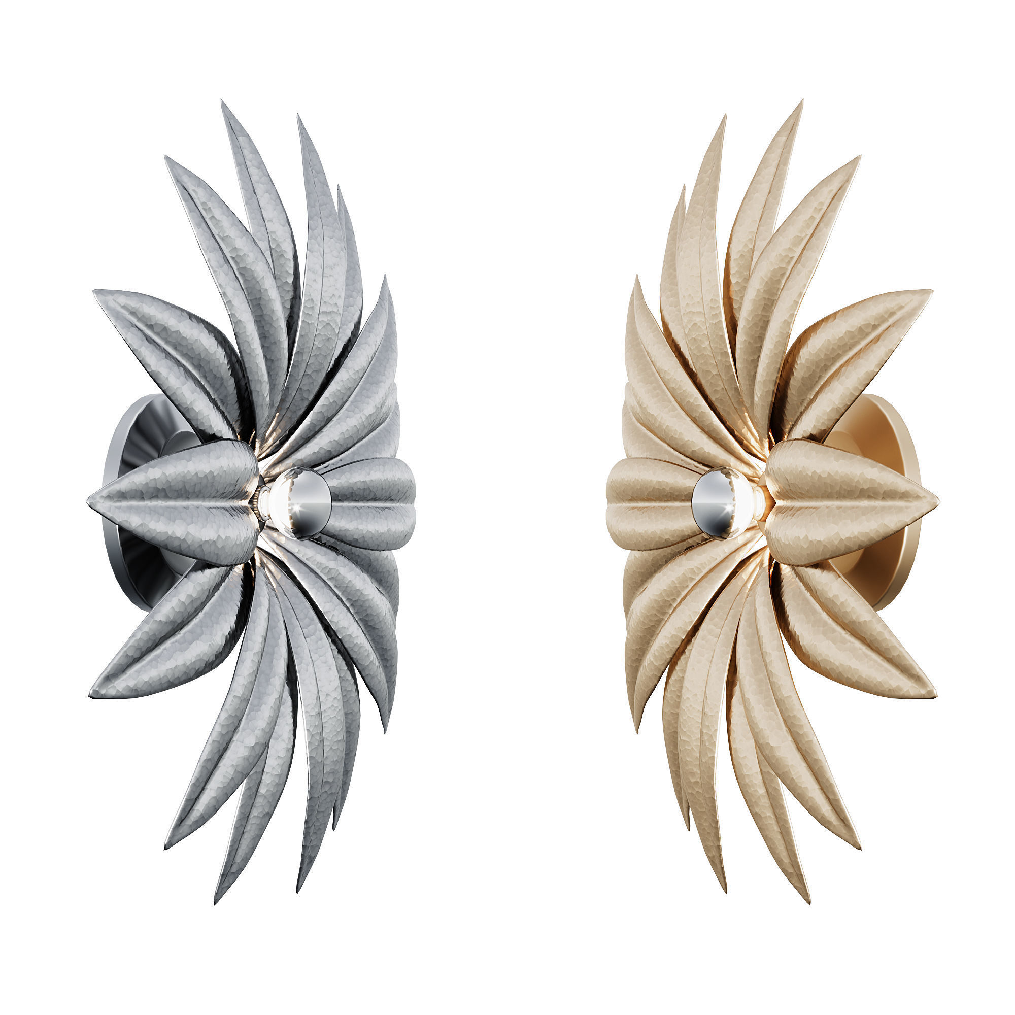 Alithea Single Wall Sconce 3D model_1