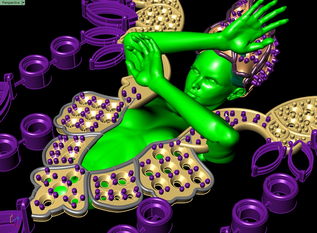 MAGERIT ELEMNTS NECKLACE AINE 3D print model_16