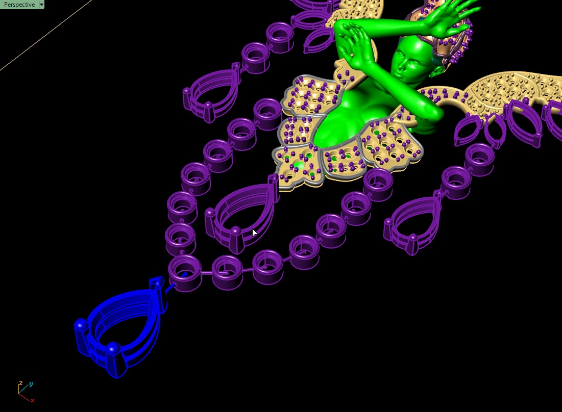 MAGERIT ELEMNTS NECKLACE AINE 3D print model_17