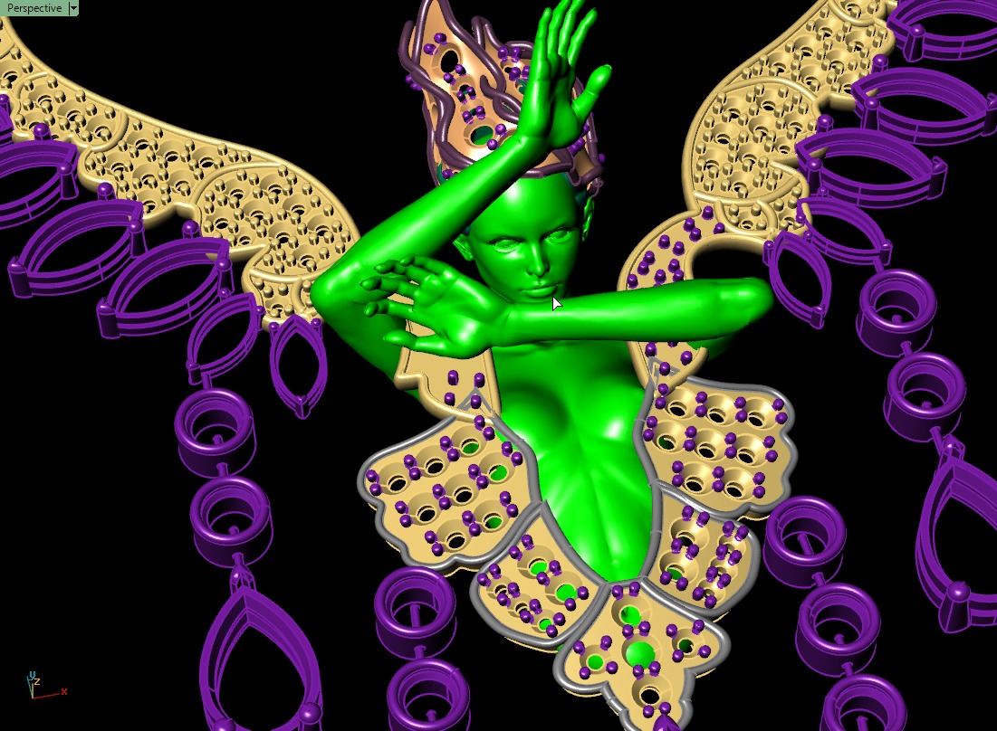 MAGERIT ELEMNTS NECKLACE AINE 3D print model_18