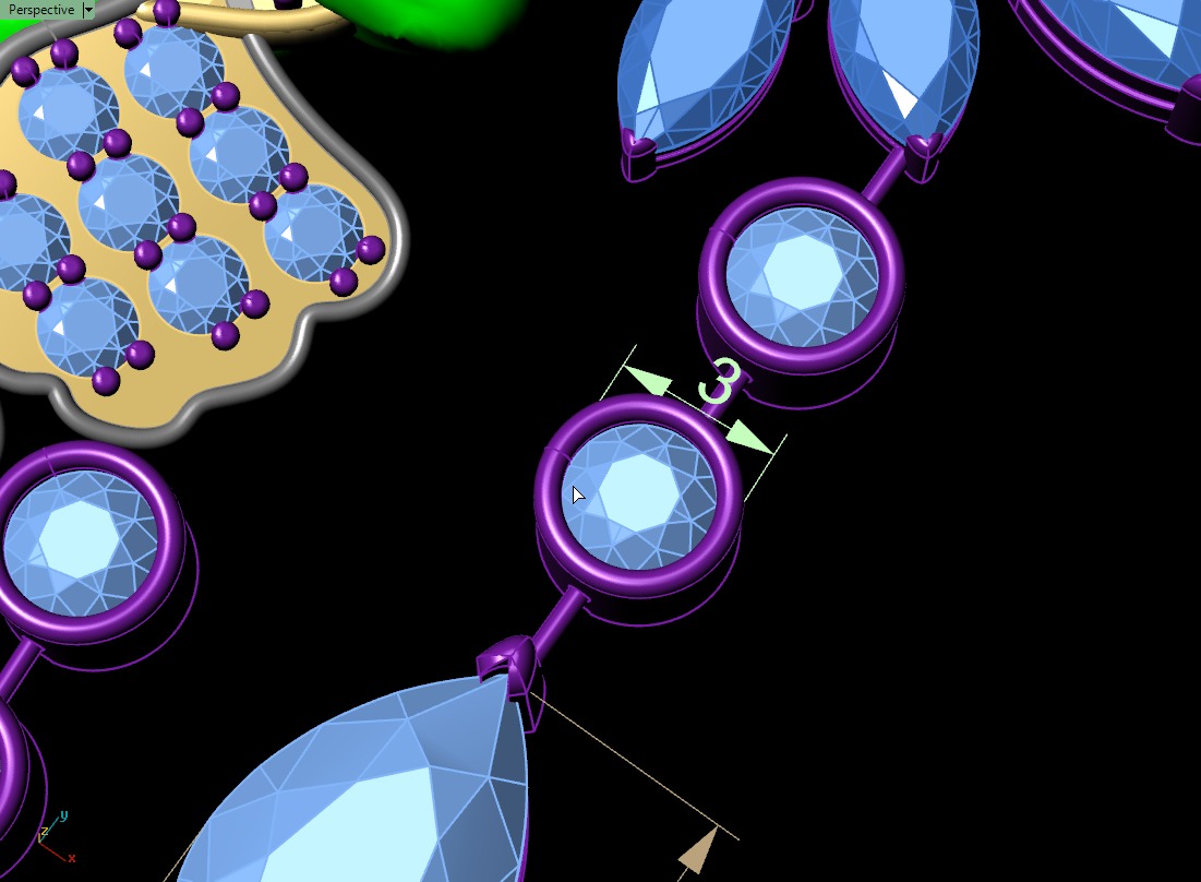 MAGERIT ELEMNTS NECKLACE AINE 3D print model_8