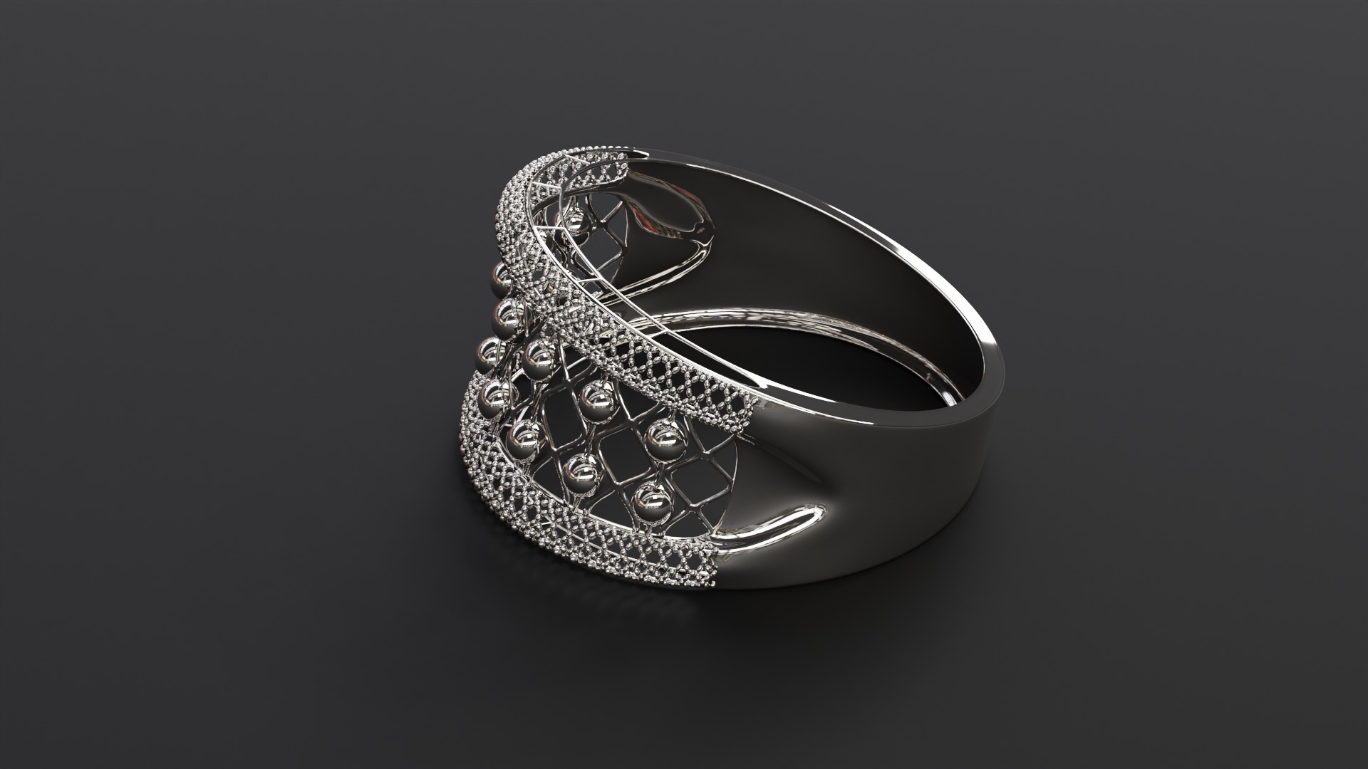 Luxary Ring 3D print model_6