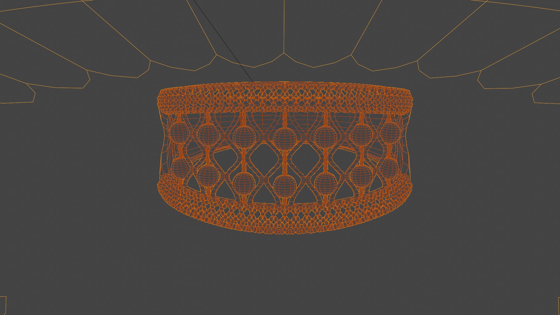 Luxary Ring 3D print model_8
