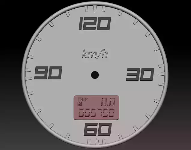 Reloj - Clock Velocimetro