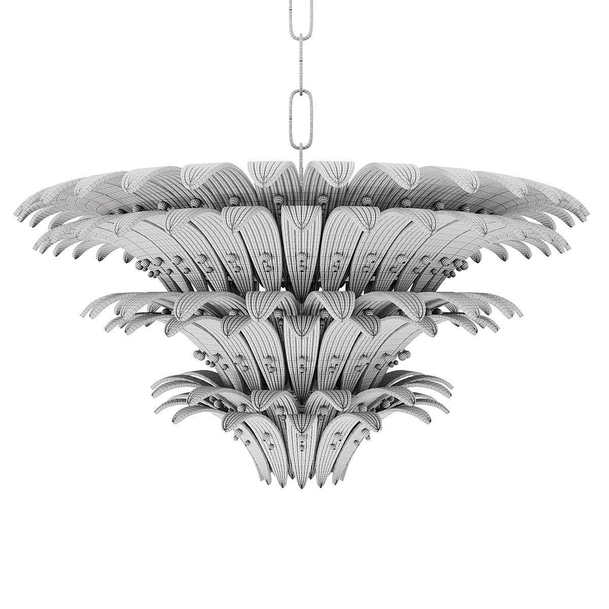 Chandelier Italo 3D model_2